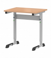 Одноместный учебный стол с регулировкой высоты Level 1
